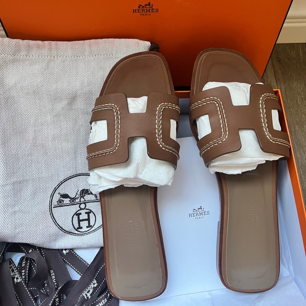 HERMES ORAN SANDALS